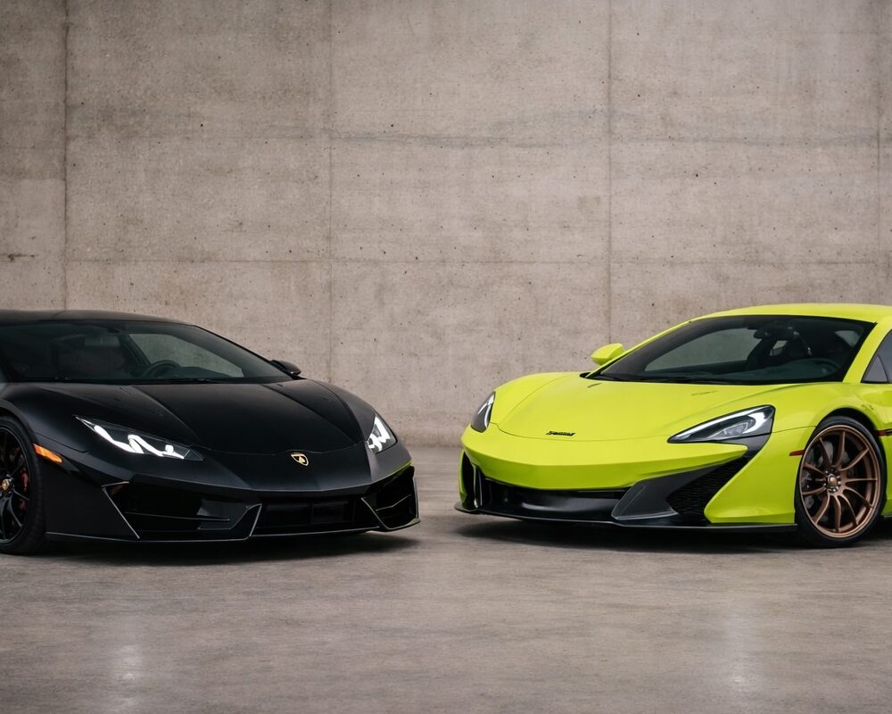 lamborghini and mclaren exotic car rental in dallas