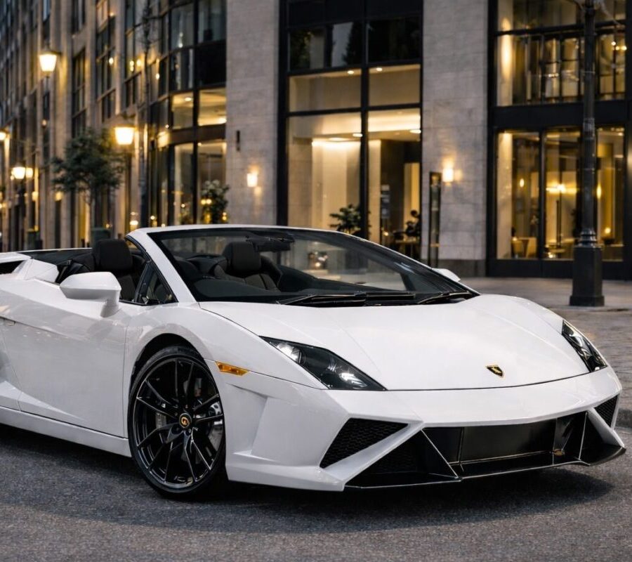 Lamborghini Gallardo Spyder car rental in Dallas
