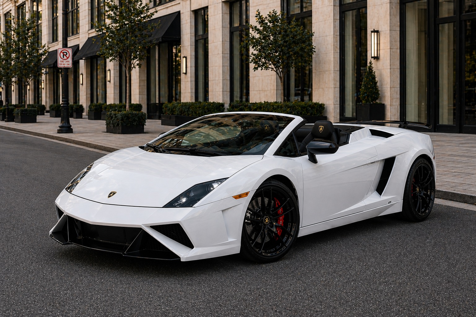 Lamborghini Gallardo Spyder car rental in Dallas