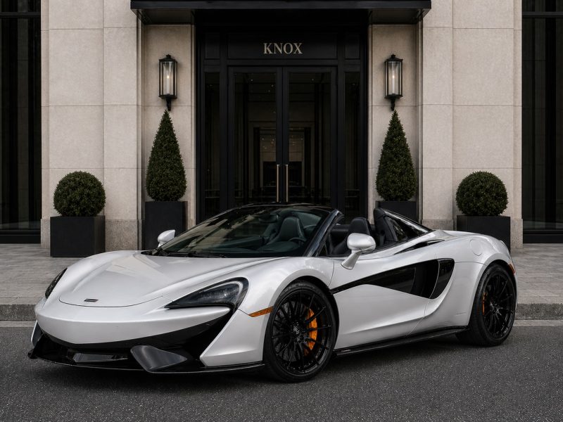 McLaren 570S Spider exotic car rental in Dallas
