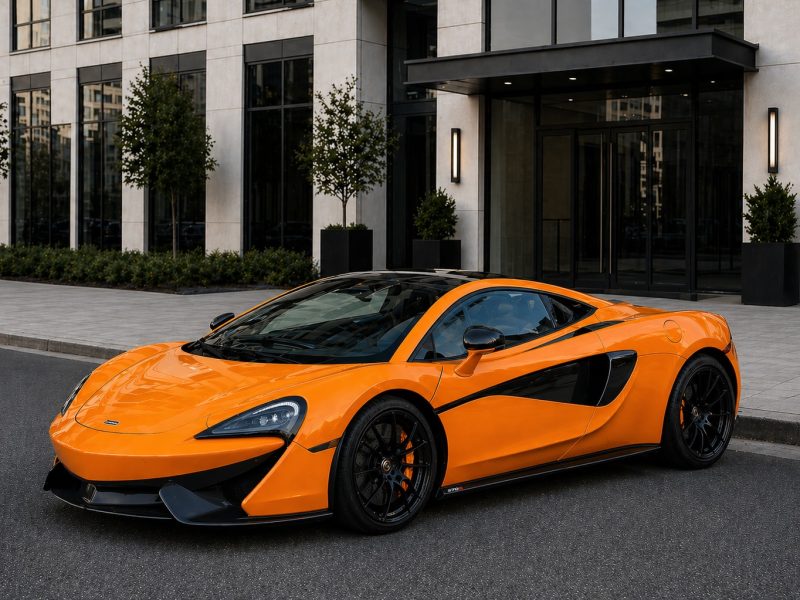 McLaren 570 GT exotic car rental in Dallas
