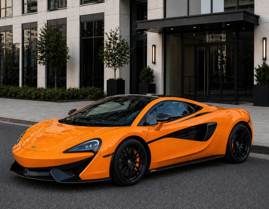 McLaren 570 GT exotic car rental in Dallas