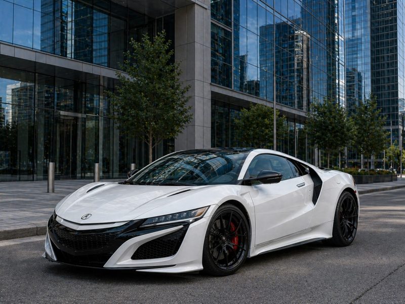 Acura NSX exotic car rental in Dallas
