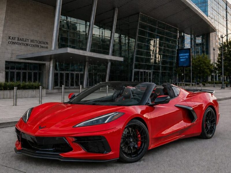 C8 Corvette car rental in Dallas
