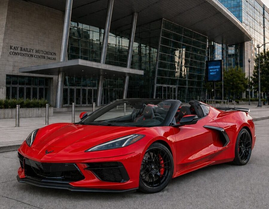 C8 Corvette car rental in Dallas