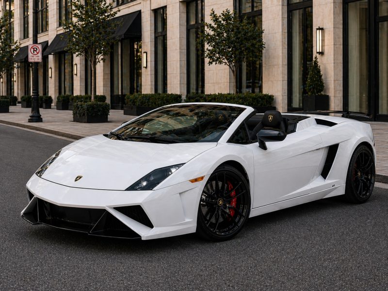 Lamborghini Gallardo Spyder car rental in Dallas