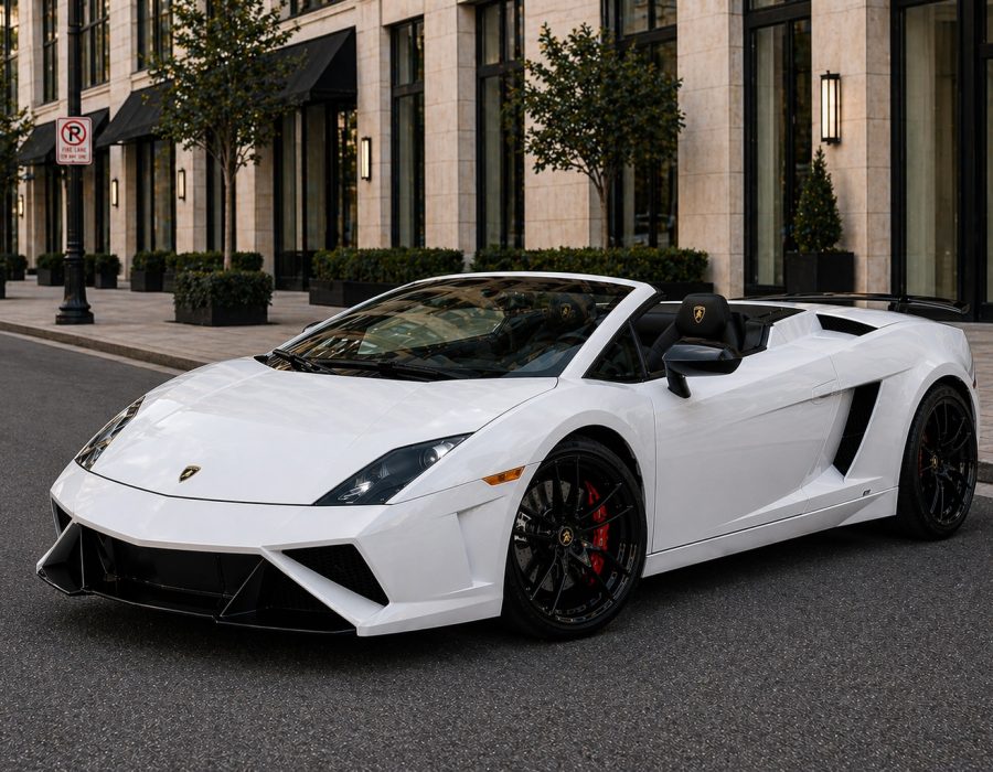 Lamborghini Gallardo Spyder car rental in Dallas