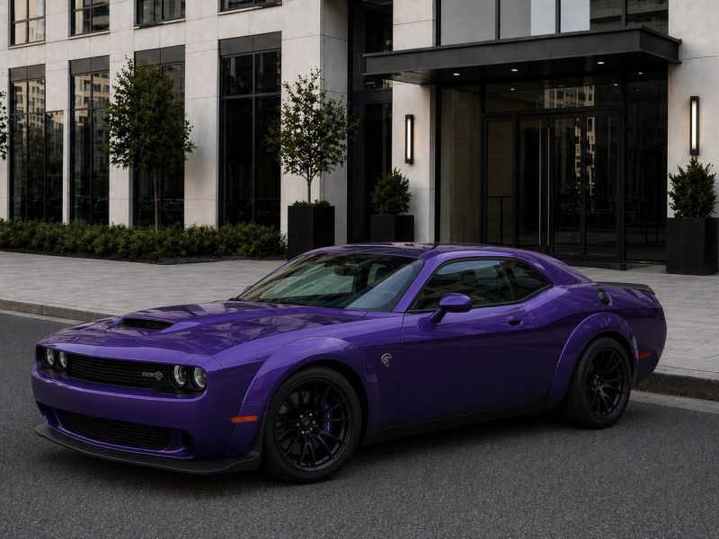 Dodge Challenger Hellcat car rental in Dallas
